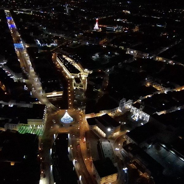 Boas Festas em Aveiro | Vista Aérea