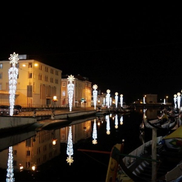 Boas Festas em Aveiro | Luzes na Ria