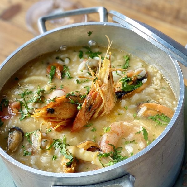 Arroz de Bivalves com Camarão