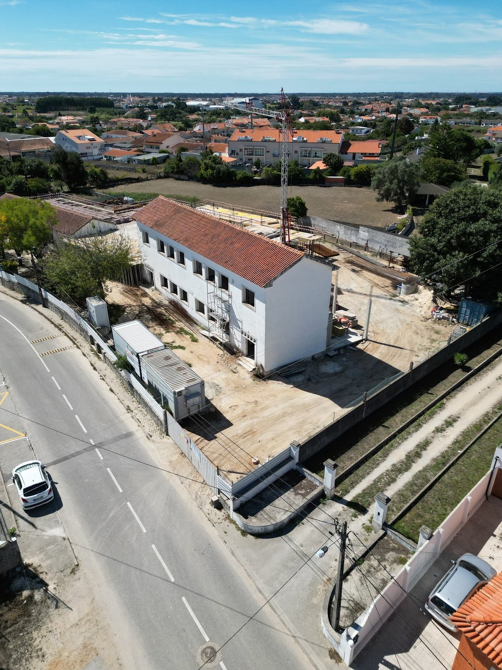 Obra em execução