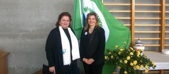 BANDEIRA ECO-ESCOLA DO ESTABELECIMENTO DE ENSINO SANTA JOANA