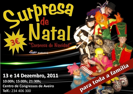 SURPRESA DE NATAL NO CENTRO DE CONGRESSOS