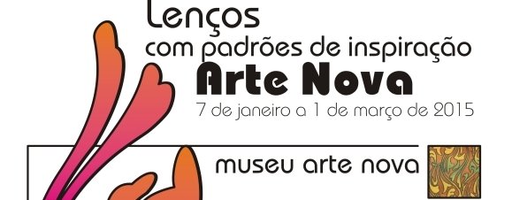 EXPOSIÇÃO DE LENÇOS PADRÃO ARTE NOVA