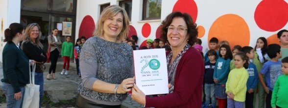 ROTA DOS 20 ENTREGA TESTEMUNHOS ÀS ESCOLAS