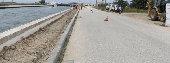 RUA DAVID CRISTO (ACESSO ENTRE O CANAL DE SÃO ROQUE E A PONTE DAS ECLUSAS)