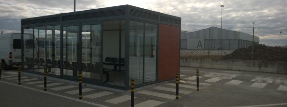 NOVO ABRIGO DE PASSAGEIROS FERRYBOAT/LANCHA