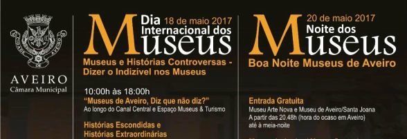 DIA INTERNACIONAL DOS MUSEUS 2017