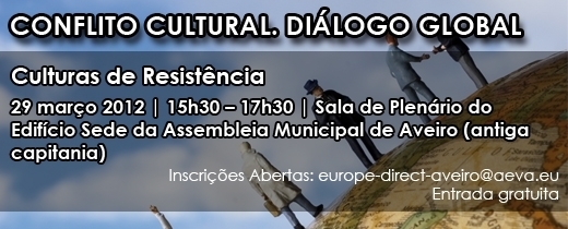 “CULTURAS DE RESISTÊNCIA” – 29 DE MARÇO