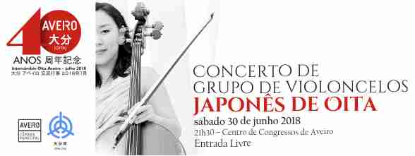 GRUPO DE VIOLONCELISTAS DO JAPÃO DÃO CONCERTO