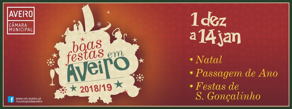 BOAS FESTAS EM AVEIRO