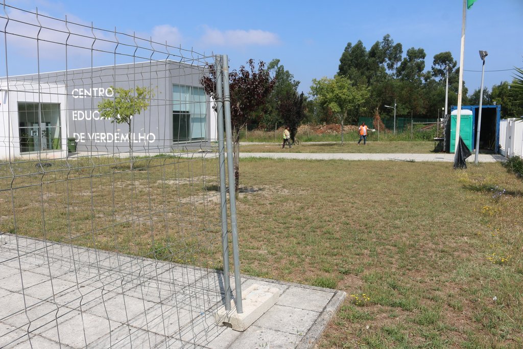 OBRAS NA ESCOLA DE VERDEMILHO