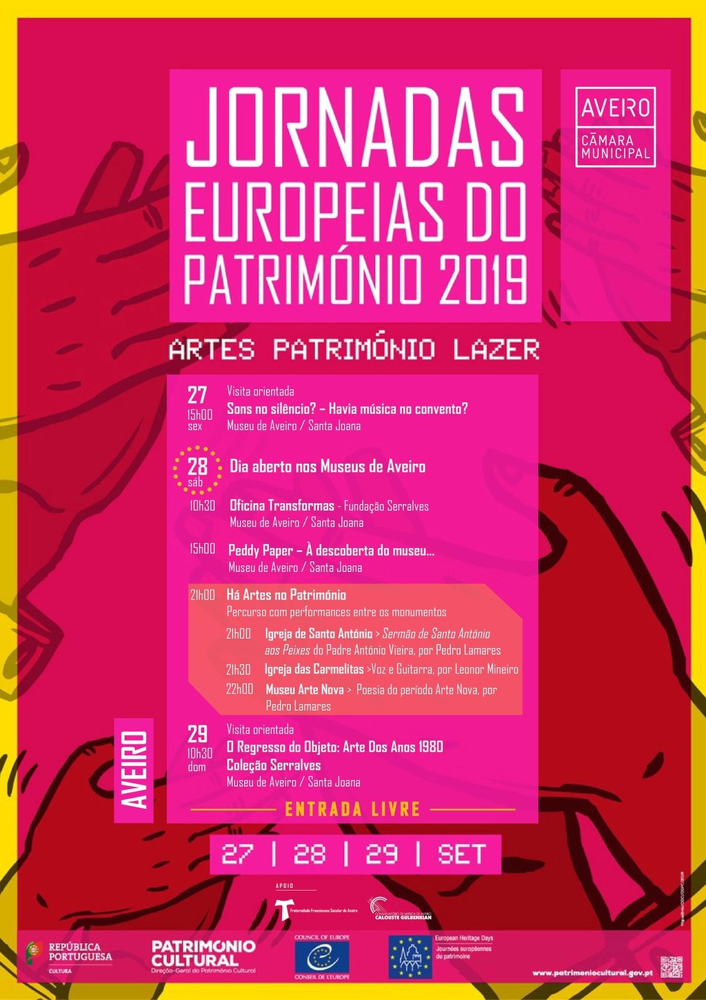 JORNADAS EUROPEIAS DO PATRIMÓNIO 2019 