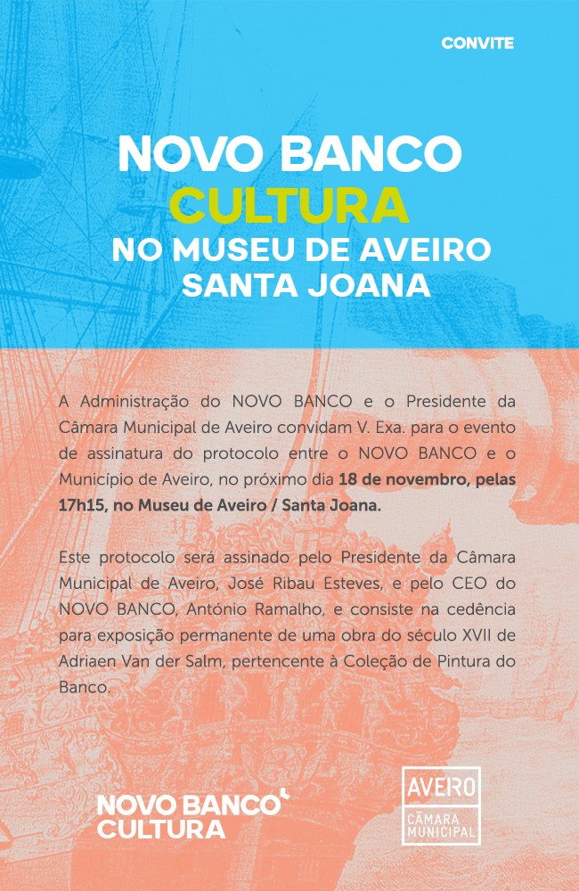 MUSEU DE AVEIRO/SANTA JOANA RECEBE  OBRA DE PINTOR HOLANDÊS