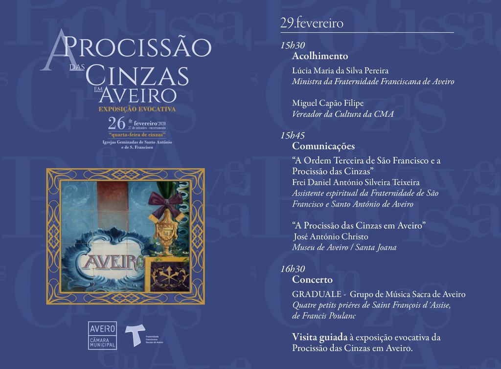 EVOCAÇÃO DA PROCISSÃO DAS CINZAS EM AVEIRO