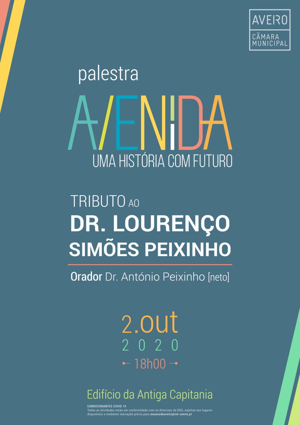 PALESTRA EVOCATIVA AO DR. LOURENÇO PEIXINHO - CANCELADA