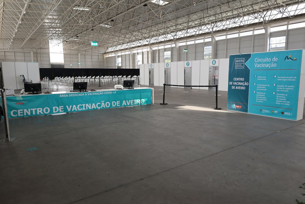 CENTRO DE VACINAÇÃO DE AVEIRO EM OPERAÇÃO NO ÂMBITO DE PARCERIA CMA / ACeS-BV