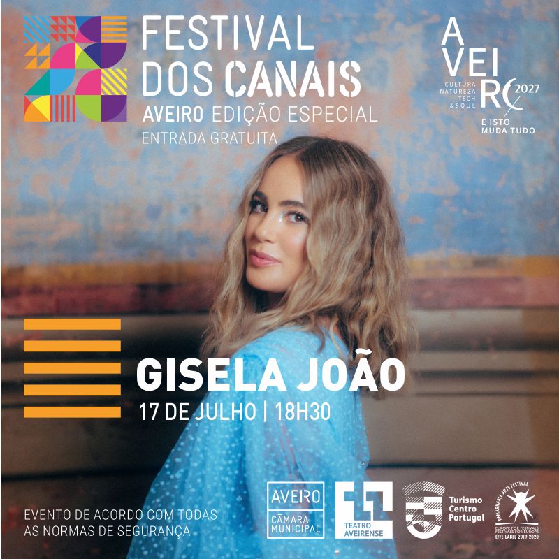 GISELA JOÃO NO FESTIVAL DOS CANAIS 2021