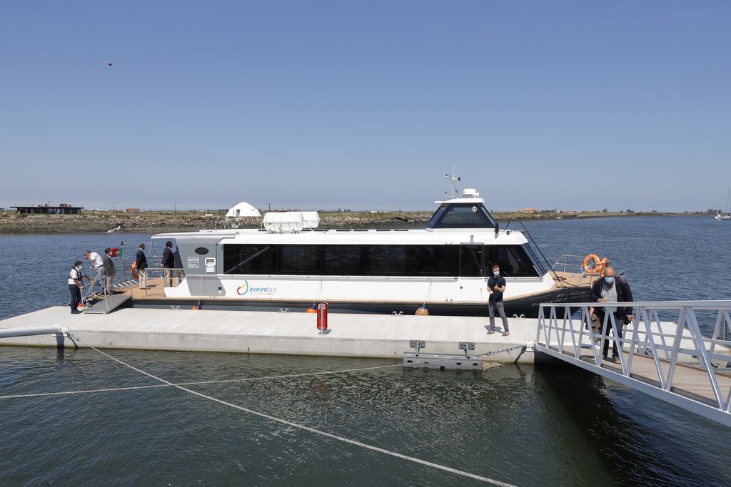 LANCHA DUNAS DE SÃO JACINTO VOLTA A NAVEGAR EM AVEIRO