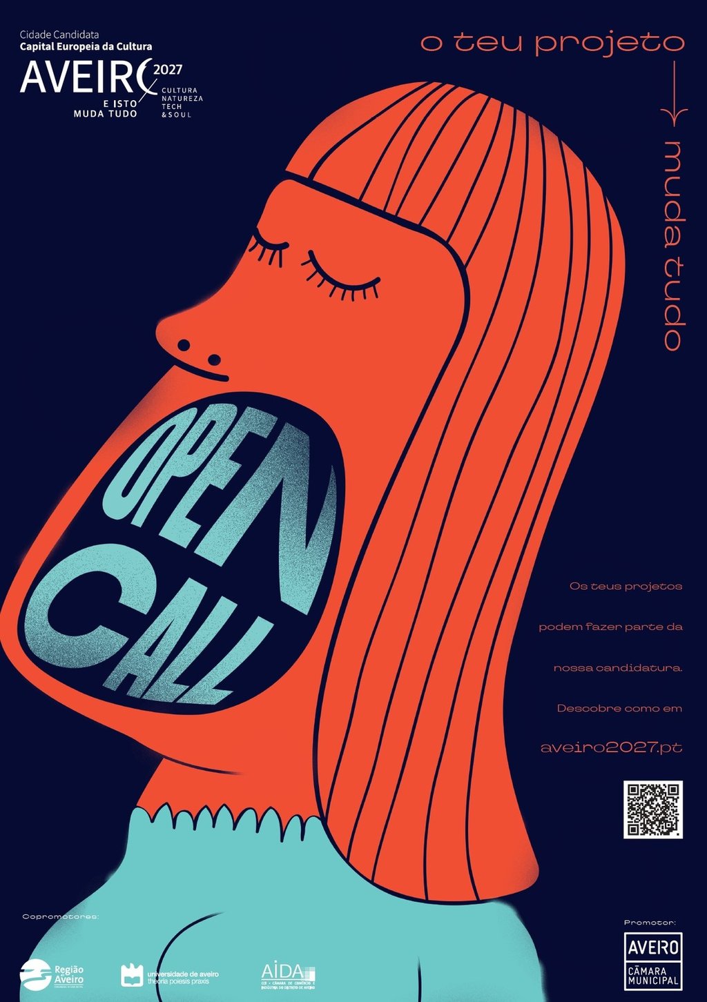 OPEN CALL DE AVEIRO 2027 RECEBE MAIS DE 100 SUBMISSÕES