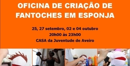 OFICINA DE CRIAÇÃO DE FANTOCHES EM ESPONJA