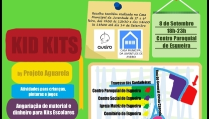 PROJETO AGUARELA RECOLHE MATERIAL ESCOLAR