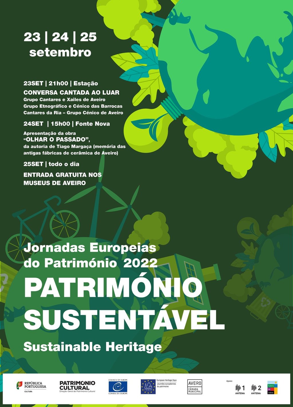 JORNADAS EUROPEIAS DO PATRIMÓNIO 2022 