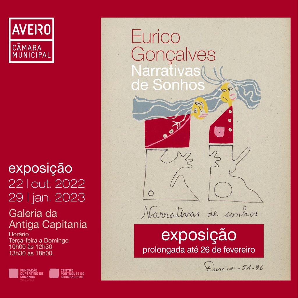 Prolongada exposição “Eurico Gonçalves: Narrativas de Sonhos”