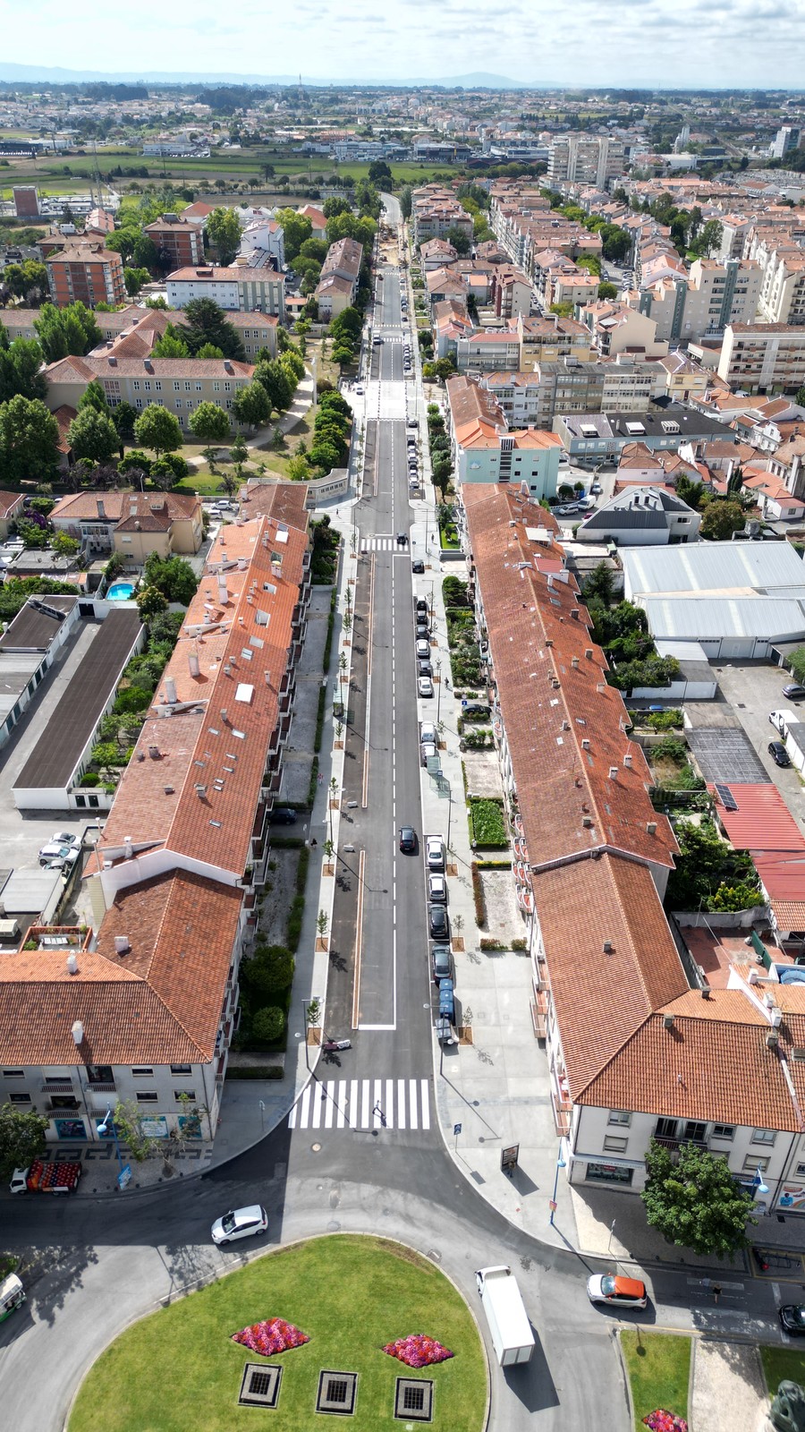 Avenida 25 de Abril aberta parcialmente à circulação automóvel