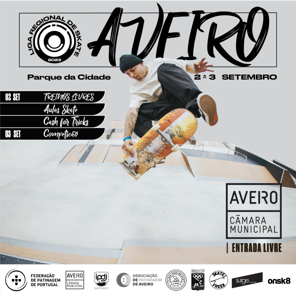 Skate Park de Aveiro recebe Etapa do Inter-Regional Norte