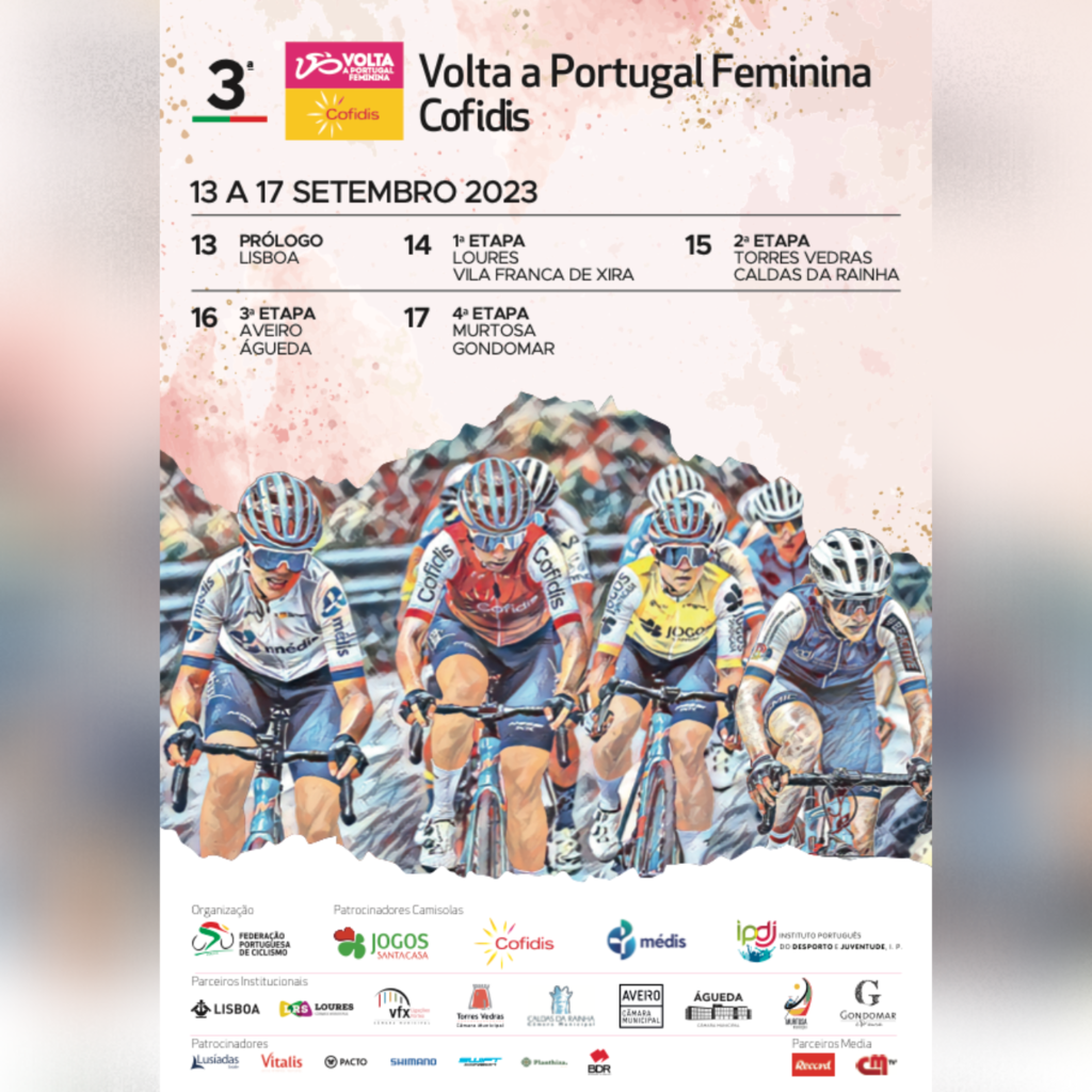 Volta a Portugal Feminina em bicicleta de regresso a Aveiro