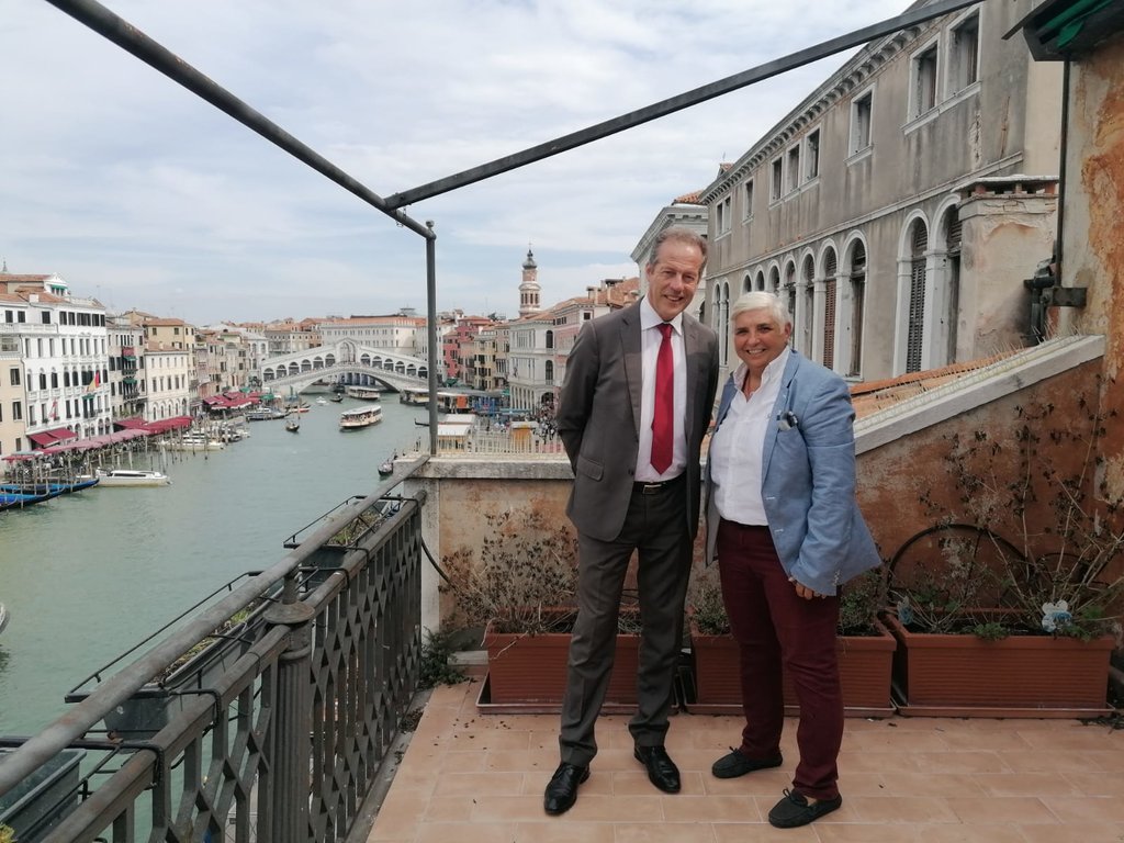 Ribau Esteves visita Bienal de Arquitetura de Veneza