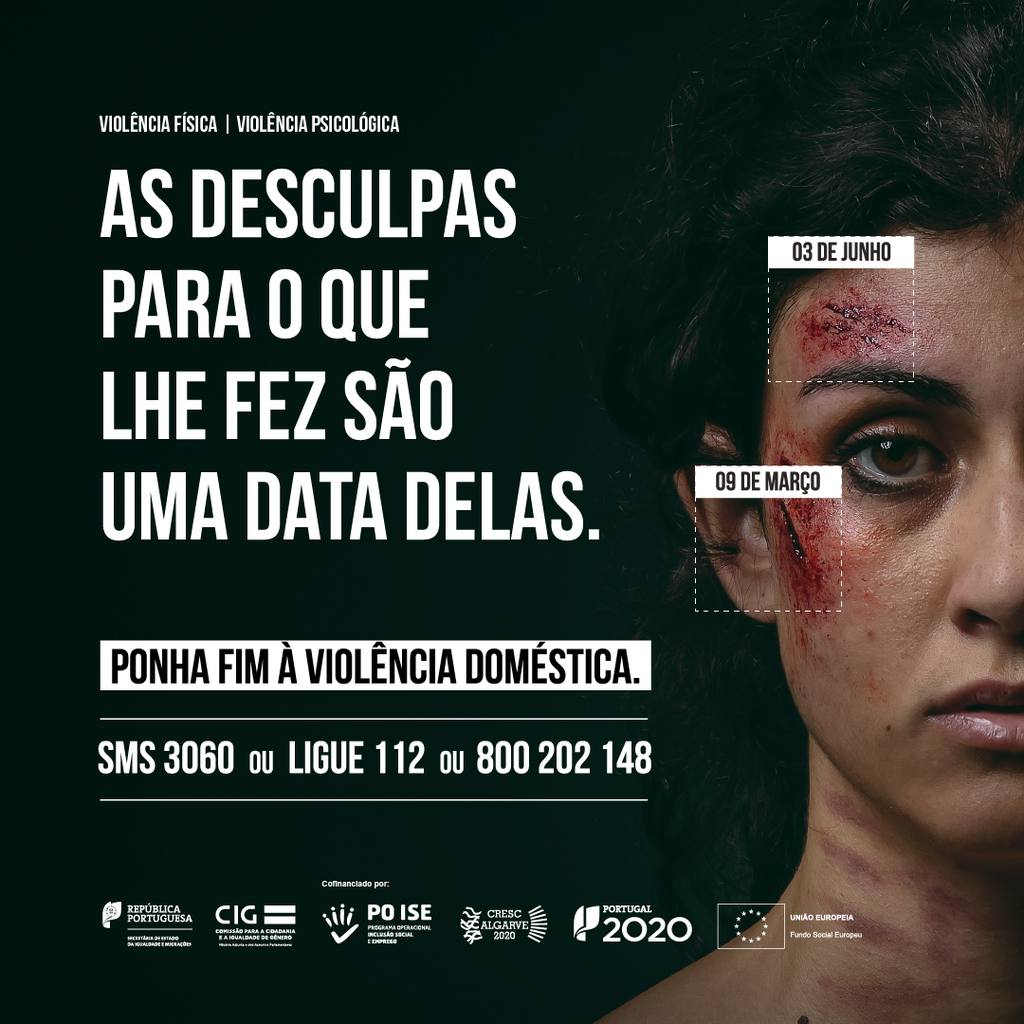 Aveiro associa-se à campanha “Não há desculpas para a Violência Doméstica”