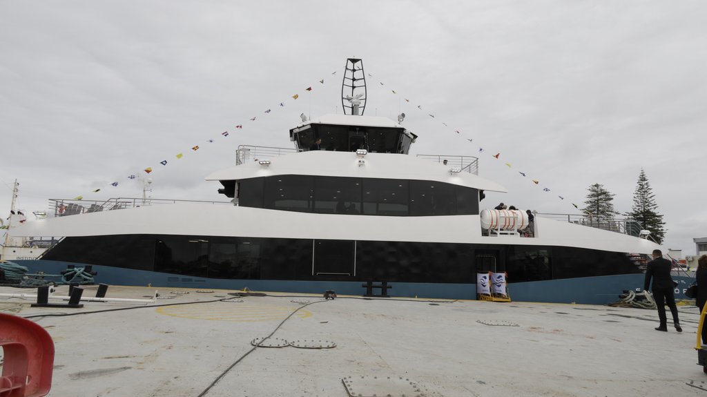 Ferryboat Elétrico “Salicórnia” chegou a Aveiro