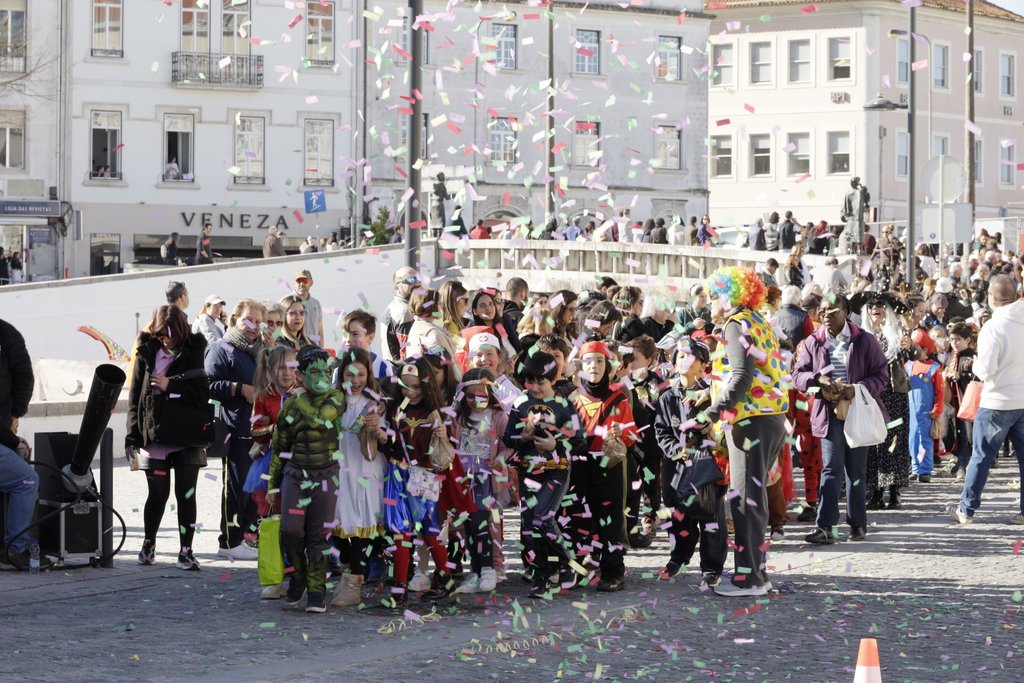 Entrudo Infantil no centro da Cidade