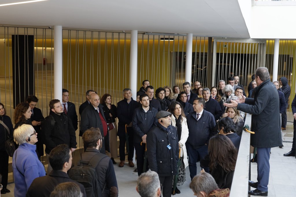 Comités de Acompanhamento dos Fundos Comunitários visitaram o Rossio e o novo Ferryboat 100% Elét...