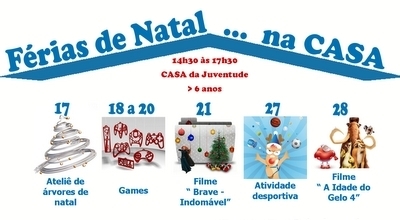 FÉRIAS DE NATAL... NA CASA!