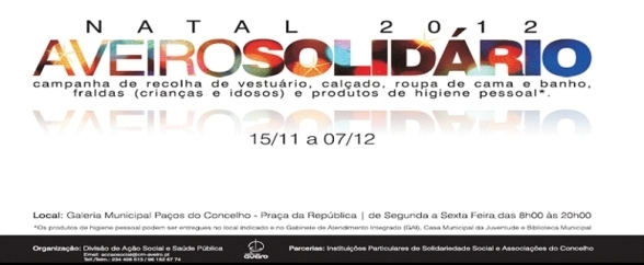 CAMPANHA AVEIRO SOLIDÁRIO