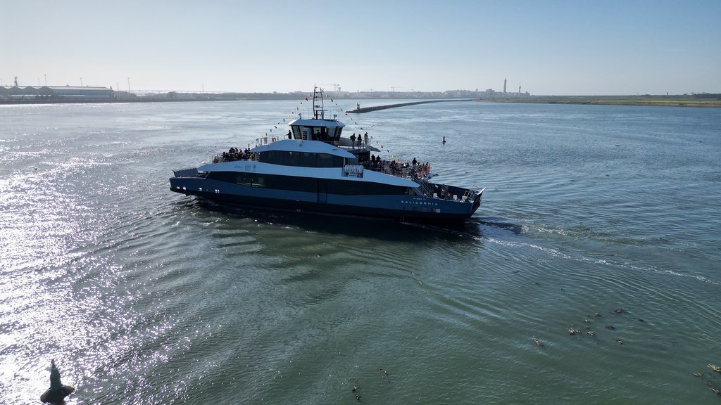 Entrada em atividade do novo Ferryboat “Salicórnia"