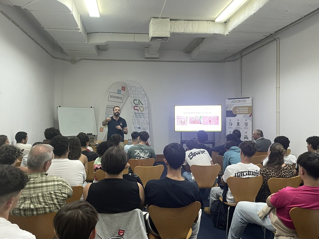 Sessões de Sensibilização e Formação sobre Doping