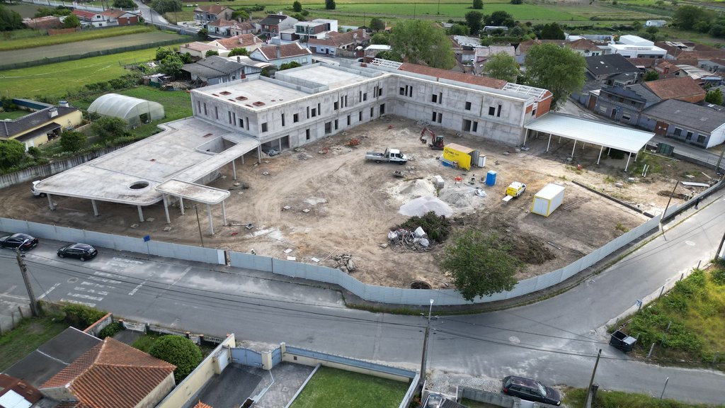 Escola do Solposto: segunda fase da obra já em execução