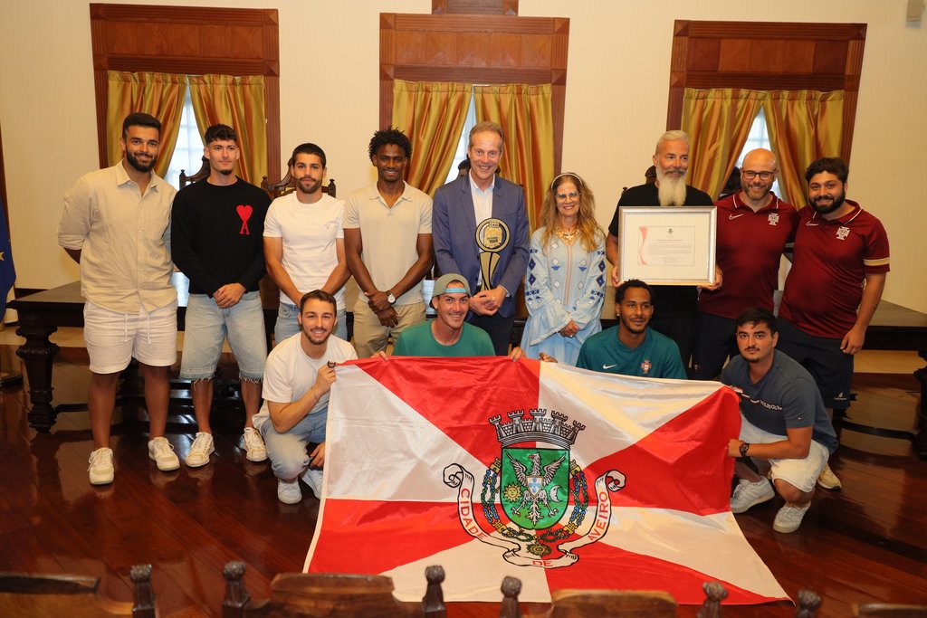 Aveiro homenageia Campeões Nacionais de Futebol de Rua