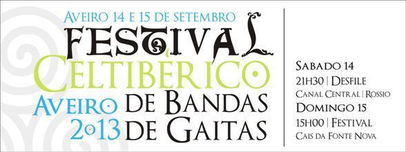 FESTIVAL CELTIBÉRICO DE BANDAS DE GAITAS - 14 E 15 DE SETEMBRO