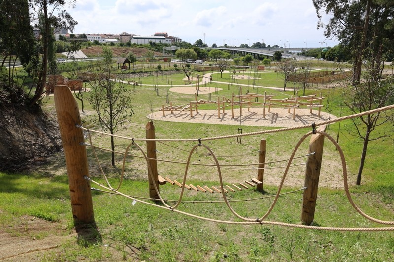 Construção do Parque Aventura