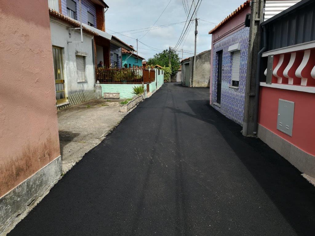 Pavimentação da Rua dos Pereiras [Sarrazola]