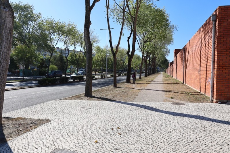 Requalificação de zonas pedonais e áreas verdes na Avenida da Universidade de Aveiro